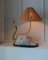 Lampe de Bureau Oiseau Style Hollywood Regency en Céramique, 1970s 8