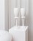 White Alabaster Bedside Lamps, 1970s, Set of 2 10
