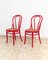 Cafe Chairs with Vienna Straw by Michael Thonet, 1950s, Set of 2 10