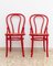 Cafe Chairs with Vienna Straw by Michael Thonet, 1950s, Set of 2 1