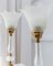 Neoclassical Table Lamps in Cut Crystal & Brass, Italy, 1950s, Set of 2, Image 4