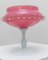 Cuenco Empoli rosa de vidrio, Italia, años 60, Imagen 1