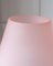 Mushroom Tischlampen aus Rosa Muranoglas, Italien, 1970er, 2er Set 3