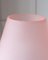Lámparas de mesa hongo de cristal de Murano rosa, Italia, años 70. Juego de 2, Imagen 3