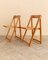 Folding Chairs by Aldo Jacober for Alberto Bazzani, Italy, 1960s, Set of 2 1