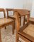 Vintage Dining Chairs in Wood, Italy, 1960s, Set of 4 2