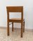 Vintage Dining Chairs in Wood, Italy, 1960s, Set of 4 7