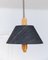 Ceiling Light with Silk Lampshade from Temde, 1960s, Image 10