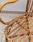 Silla Basket vintage de bambú y ratán, Italia, años 70, Imagen 5