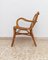 Vintage Basket Chair in Bamboo and Rattan, Italy, 1970s 10