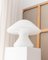Large Mushroom Table Lamp with Silver Details, 1970s, Image 10