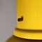 Lámpara industrial amarilla de Fontana Arte, años 70, Imagen 2