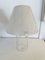 Lampada con paralume in vetro di Murano di Murano Due, Italia, anni '80, Immagine 1