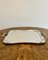 Large Antique Edwardian Silver Plated Tea Tray, 1900 4