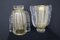 Large Gold-Colored and Crystal Murano Glass Vases by Costantini, 1980s, Set of 2 10