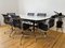 Conference Dining Table and Aluminum Chairs by Charles & Ray Eames for Vitra, 1989, Set of 7 8