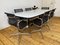 Conference Dining Table and Aluminum Chairs by Charles & Ray Eames for Vitra, 1989, Set of 7 6