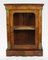 Victorian Walnut Glazed Side Cabinet, Image 1
