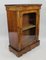 Victorian Walnut Glazed Side Cabinet, Image 2