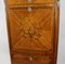 Antique French Marble Topped Inlaid Cabinet, Image 6