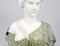 Busto de dama clásico tallado, años 70, mármol, Imagen 5