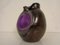 Purple Studio Ceramic Vase from Carstens Atelier, 1970s 9