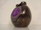 Purple Studio Ceramic Vase from Carstens Atelier, 1970s 10