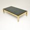Vintage Italian Brass and Marble Coffee Table, 1970s, Image 3