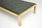 Vintage Italian Brass and Marble Coffee Table, 1970s 4