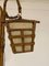 Lámpara de pie italiana de bambú y ratán, años 50, Imagen 2