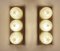 Gilded Brass and Glass Wall Lights from Limburg, Set of 2 16