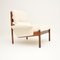 intage Danish Armchair attributed to Illum Wikkelso, 1960s 6