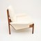 intage Danish Armchair attributed to Illum Wikkelso, 1960s 4