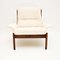 intage Danish Armchair attributed to Illum Wikkelso, 1960s 3