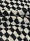 Marokkanischer moderner handgewebter Berber Teppich mit Schachbrettmuster 4