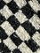 Marokkanischer moderner handgewebter Berber Teppich mit Schachbrettmuster 7