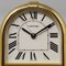 Swiss Romane Alarm Clock Pendulette from Cartier, 1980s 6