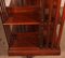 19th Century Revolving Walnut Bookcase with Iron Base 8