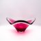 Scandinavian Pink Glass Bowl by Paul Kedelv for Flygfors, 1960s 2