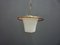 Mid-Century Metal and Brass Pendant Lamp, 1950s, Image 1