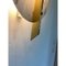 Italian Wall Light in White Carrara Marble Disc and Brass Metal Frame by Simoeng 10