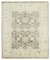Hand Knotted Oushak Rug, 2000s 1