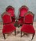 Restauration Mahogany Chairs, 1820s, Set of 4 11