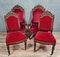 Restauration Mahogany Chairs, 1820s, Set of 4 2