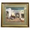 Roberte, Animated Medina, 20th Century, Watercolor, Framed 1