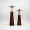 Scandinavian Rosewood Candlesticks, 1960s, Set of 2 2