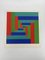 Richard Paul Lohse, Movimento di quattro gruppi contrastanti da un centro, 1967, Serigrafia, Immagine 1