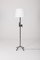 Lámpara de pie Coq atribuida a Jean Touret para Ateliers Marolles, años 50, Imagen 1