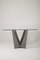 Glass and Metal Dining Table from Andréa Lucatello 4