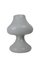 Lámpara de mesa hongo blanca, años 70, Imagen 1